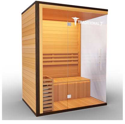 3 Person Home Steam Sauna | Traditional 7™