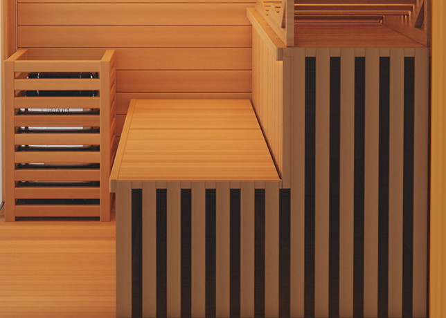 3 Person Home Steam Sauna | Traditional 7™