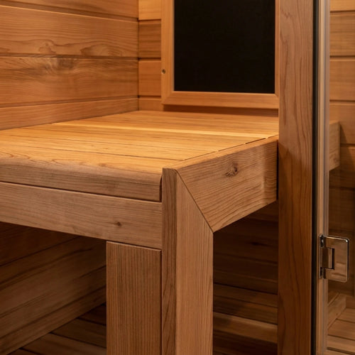 Featured feature 3: NovaTherm DualVista Infrared Sauna Cabin