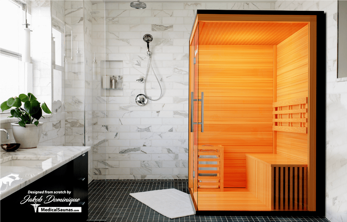 3 Person Home Steam Sauna | Traditional 7™