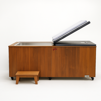 TimberChill Glacier Pro Cedar Cold Plunge